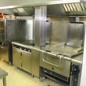 Dégraissage hôte de cuisine